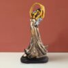 Great Valentine's Day Gift For Girl & Boys symbolizes true love, Romantic Gift Showpieces brown Golden